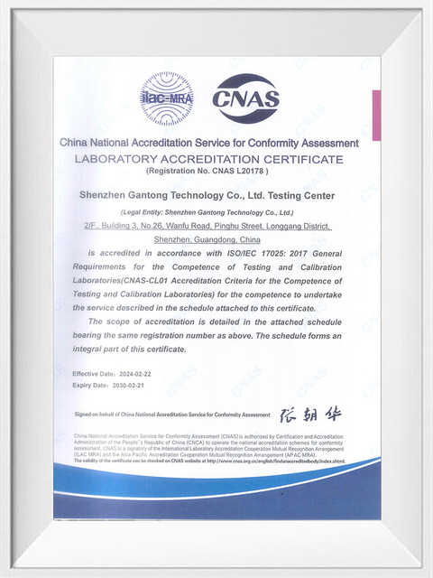 Inductor certification1